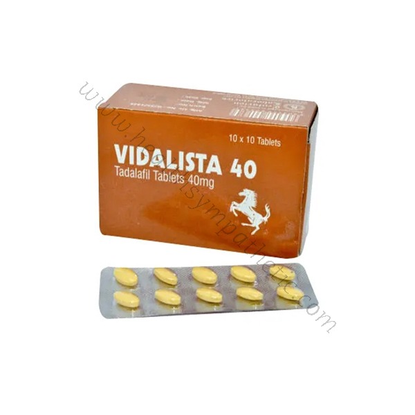Vidalista 40 Mg: Buy Powerful ED Pill to Get Strong Erection