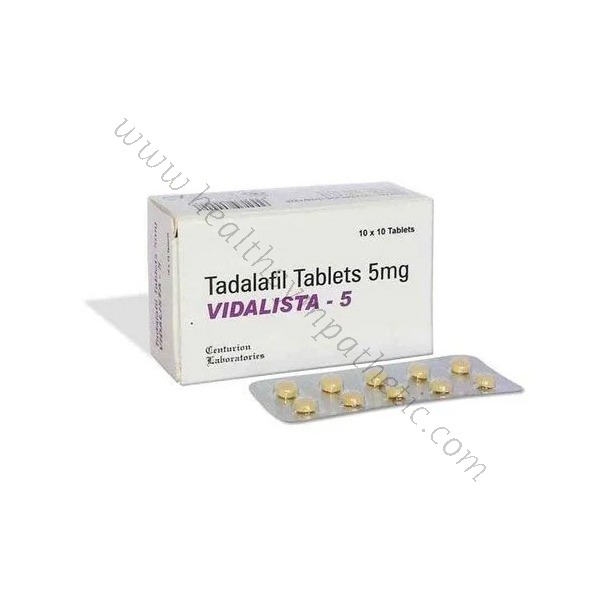 Buy Vidalista 5 Mg (Best Tadalafil) | Reviews | Uses | Price