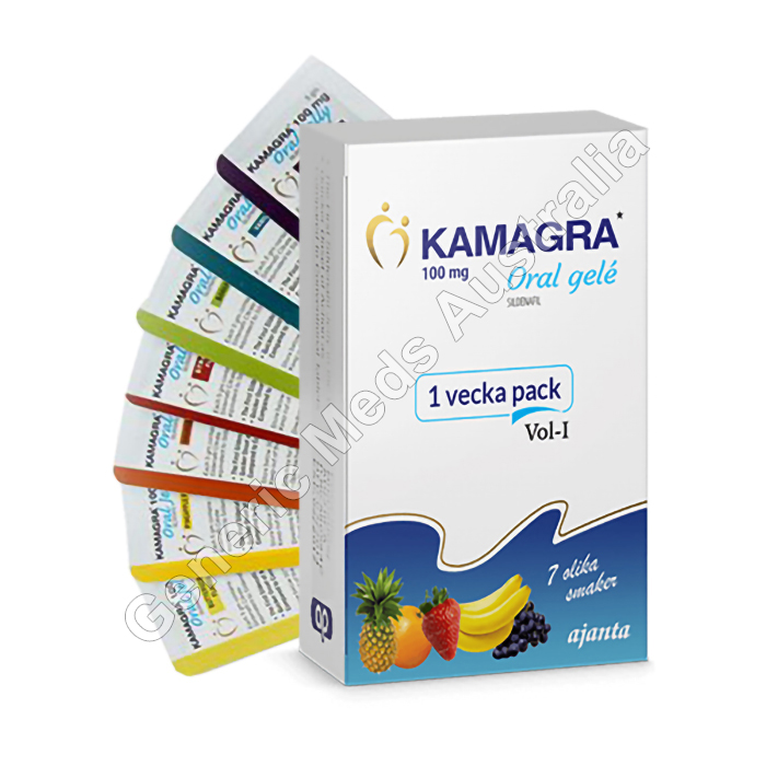 Kamagra Oral Jelly Week pack | Kamagra Jelly 56 Sachets of 100mg - GMA