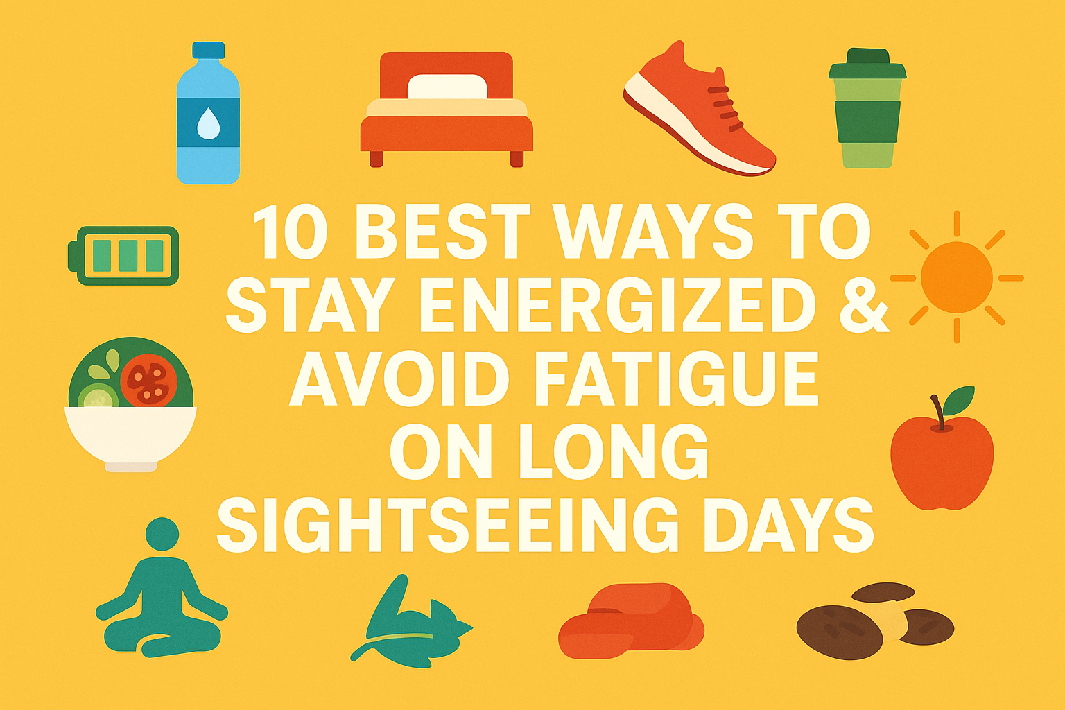 10 Best Ways To Stay Energized & Avoid Fatigue On Long Sightseeing Days